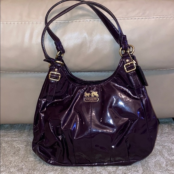 Coach Handbags - Coach Madison Maggie Leather Hobo